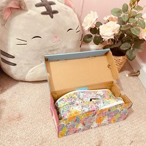 My Little Pony vintage styled toms flats womens pastel 8.5 multicolored hasbro